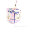 Latest design fashionable popular plaid dog harness